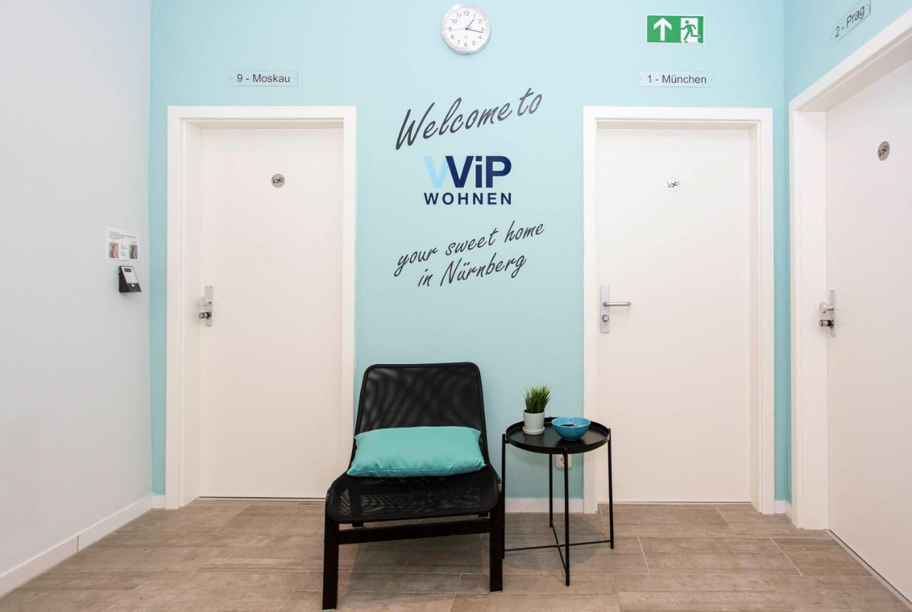 Studio Apartments Nahe Messe Nürnberg Eksteriør billede